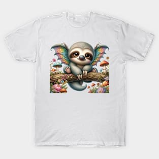 Forest Sloth Dragon T-Shirt